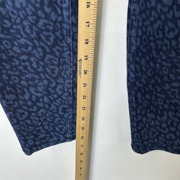 Spanx Jeanish Ankle Leggings Womens Size Medium Leopard Cheetah Pull On Pants - Picture 6 of 9